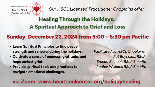 Healing Through the Holidays